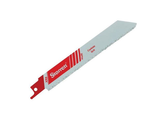 Starrett Carbide Grit Reciprocating Saw Blade 152mm Coarse #30 Starrett - RockBottom Nothampton