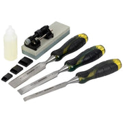 Roughneck Bevel Edge Chisel & Sharpening Kit, 6 piece Roughneck - RockBottom Nothampton