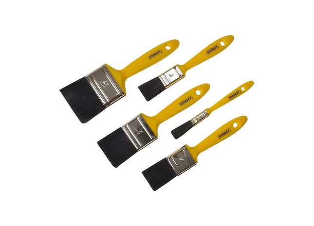 Stanley® Hand Tools Hobby Paint Brush Set of 5 12 25 37 50 & 62mm STANLEY® Hand Tools - RockBottom Nothampton