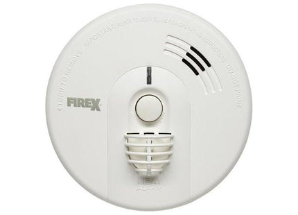 Kidde KF30 Mains-Powered Interconnectable Heat Alarm 230V Kidde - RockBottom Northampton