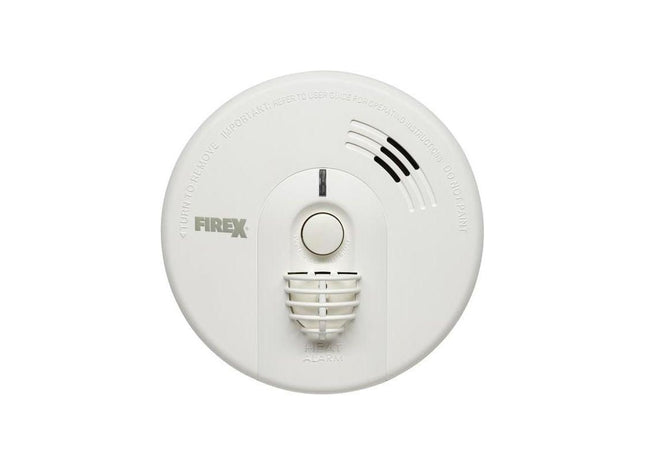 Kidde KF30 Mains-Powered Interconnectable Heat Alarm 230V Kidde - RockBottom Northampton