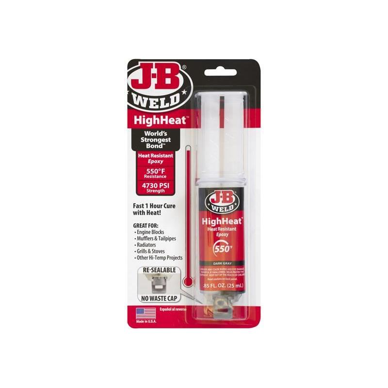 J-B Weld HighHeat™ Epoxy Syringe 25ml J-B Weld - RockBottom Northampton
