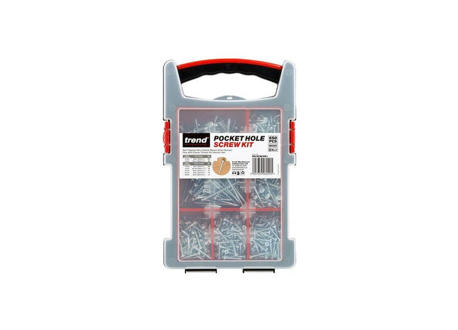 Trend Pocket Hole Screw Selection, 850 Piece Trend - RockBottom Northampton