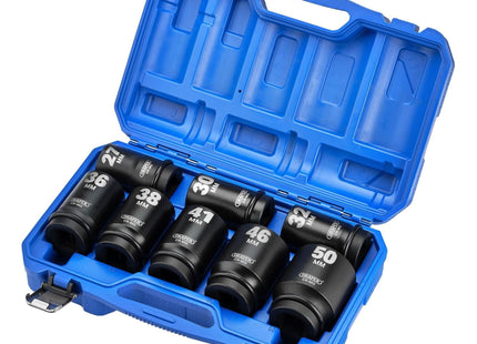 Draper Draper HI-TORQ Metric Deep Impact Socket Set, 1" Sq. Dr. (8 Piece) Draper - Town Tools