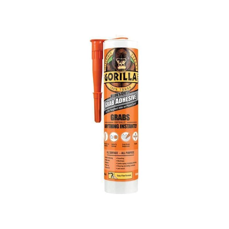 Gorilla Glue Gorilla® Heavy-Duty Grab Adhesive White 290ml Gorilla Glue - RockBottom Northampton