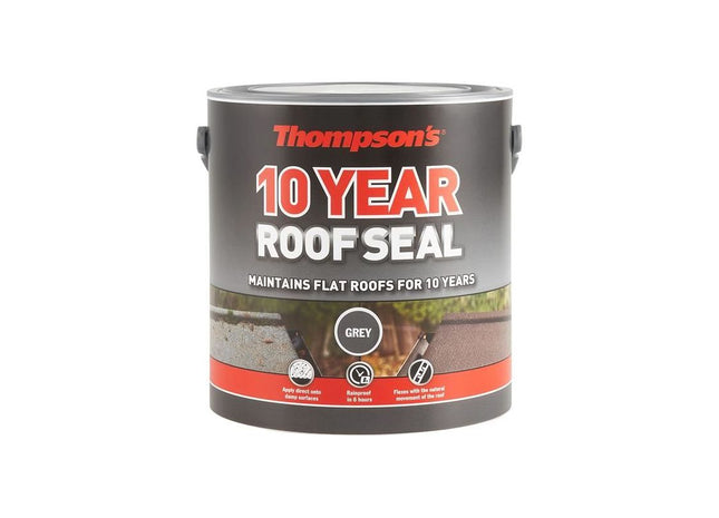 Ronseal Thompson's 10 Year Roof Seal Grey 2.5 litre Ronseal - RockBottom Nothampton