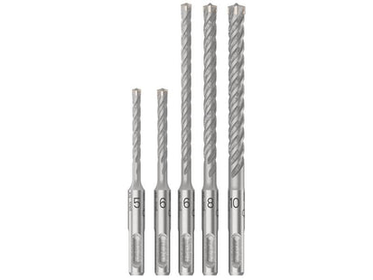 Bosch Powertool Accessories PRO SDS plus-5X Hammer Drill Bit Set, 5 Piece Bosch Powertool Accessories - RockBottom Northampton