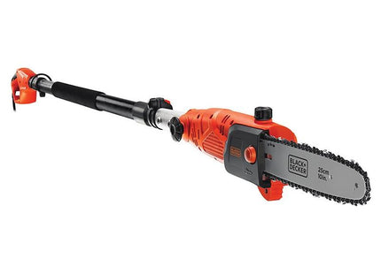 Black + Decker PS7525 Corded Pole Saw 25cm Bar 800W 240V BLACK + DECKER - RockBottom Northampton