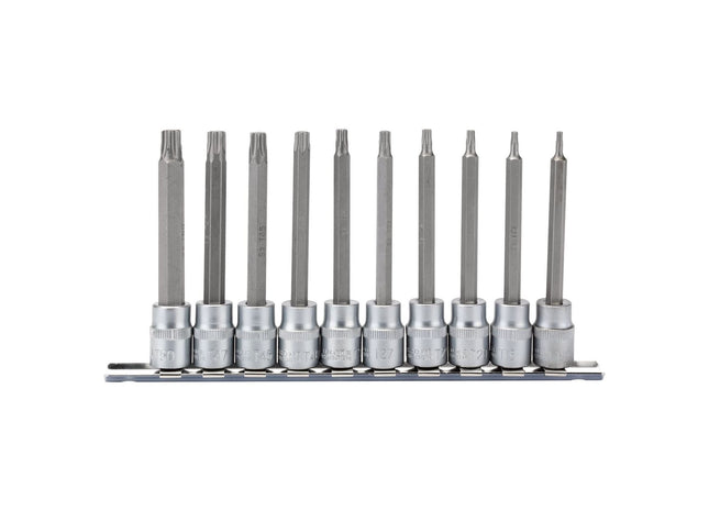 Draper TX-STAR Socket Bit Set, 3/8" Sq. Dr., 100mm (10 Piece) 16310 Draper - Town Tools 