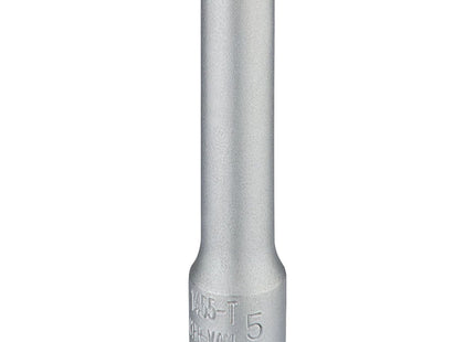 Draper Elora Deep Socket, 1/4" Sq. Dr., 5mm 58723 Draper - Town Tools 