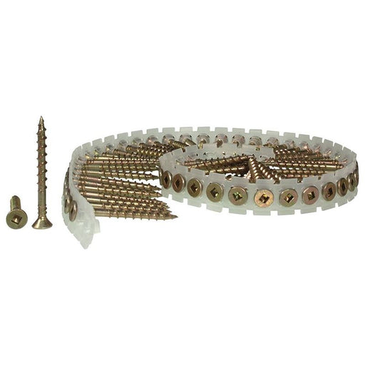 Senco DuraSpin® Collated Screws Flooring/Wood SQ2 4.5 x 65mm (Pack 1000) Senco - RockBottom Nothampton