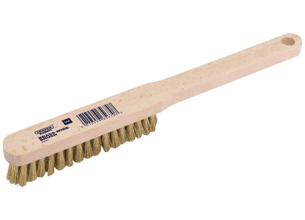 Draper Brass Fill Wire Hand Brush, 225mm 65670 Draper - Town Tools 