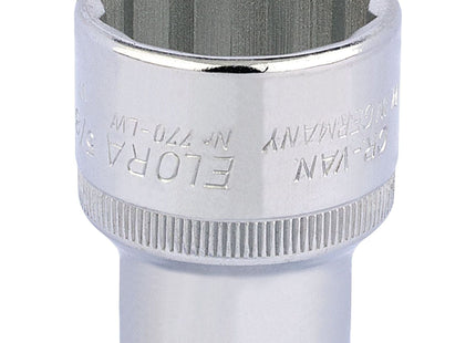 Draper Elora Whitworth Bi-Hexagon Socket, 1/2" Sq. Dr., 5/8" 24872 Draper - Town Tools 