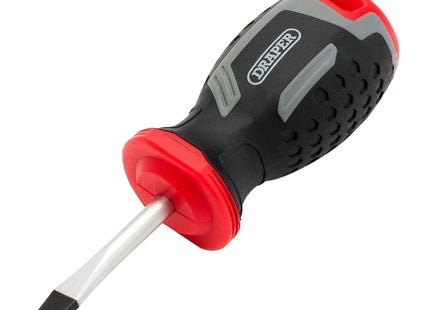 Draper Slotted Soft Grip Screwdriver, SL5.5 x 38mm Draper - Town Tools