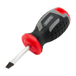 Draper Slotted Soft Grip Screwdriver, SL5.5 x 38mm Draper - Town Tools