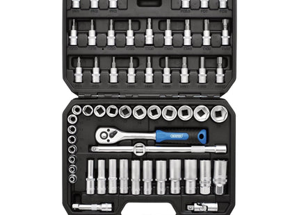 Draper Draper HI-TORQ Metric Socket and Bit Set, 3/8" Sq. Dr. (58 Piece) Draper - Town Tools