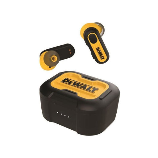 Dewalt Telecoms Jobsite Pro-X1 True Wireless Earbuds with Charging Case DEWALT Telecoms - RockBottom Northampton