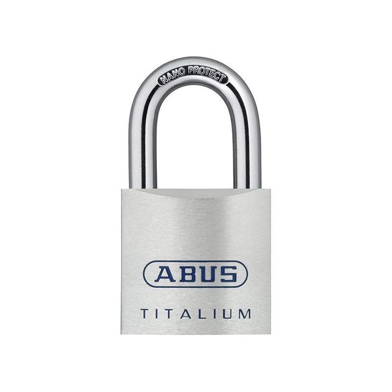 Abus Mechanical 80TI/50mm TITALIUM™ Padlock ABUS Mechanical - RockBottom Northampton 