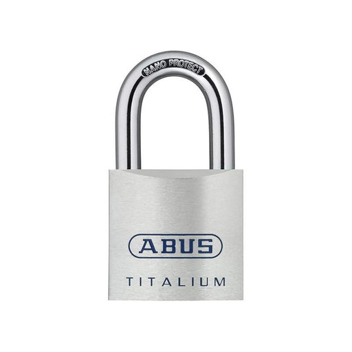 Abus Mechanical 80TI/50mm TITALIUM™ Padlock ABUS Mechanical - RockBottom Northampton 