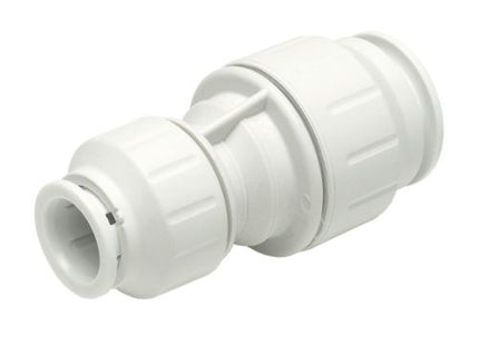 JG Speedfit white reducing coupler 22 x 15mm