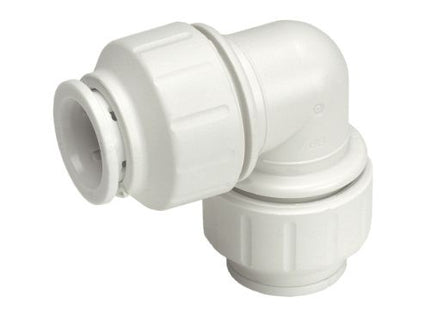 JG Speedfit white elbow 15mm