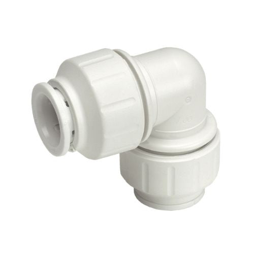JG Speedfit white elbow 15mm