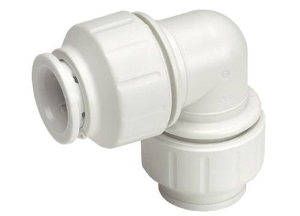 JG Speedfit white elbow 22mm