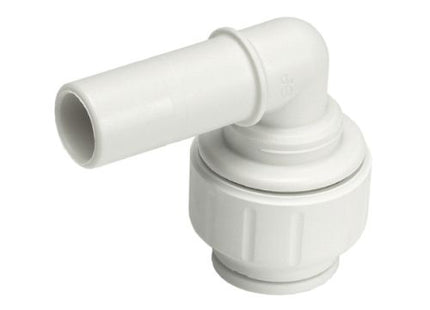 JG Speedfit white stem elbow 15mm