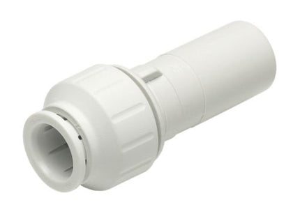 JG Speedfit white fitting reducer 28 x 22mm