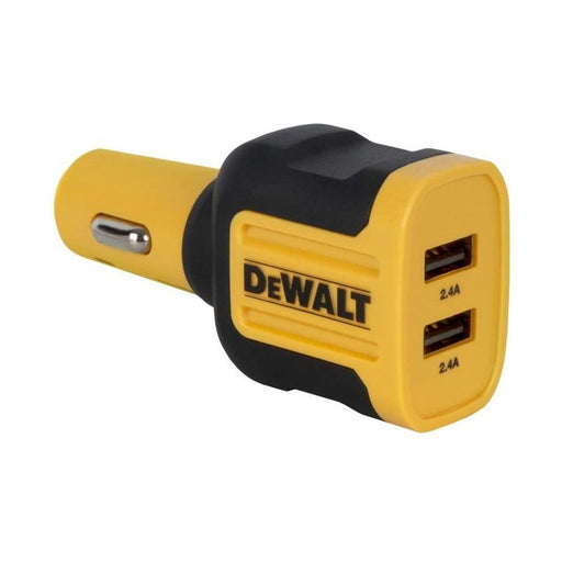 Dewalt Telecoms 2-Port Mobile USB Charger 24W DEWALT Telecoms - RockBottom Northampton