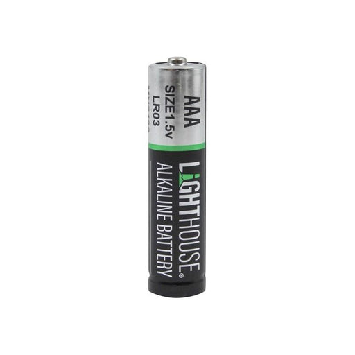 Lighthouse AAA LR03 Alkaline Batteries 1120 mAh (Pack 24) Lighthouse - RockBottom Northampton