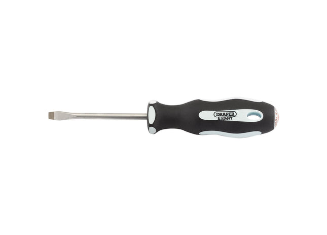 Draper Plain Slot Soft Grip Screwdriver, 5.5 x 75mm 34976 Draper - Town Tools 