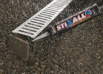 Everbuild Sika Stixall Extreme Power Cartridge Black 290ml Everbuild Sika - RockBottom Northamptin