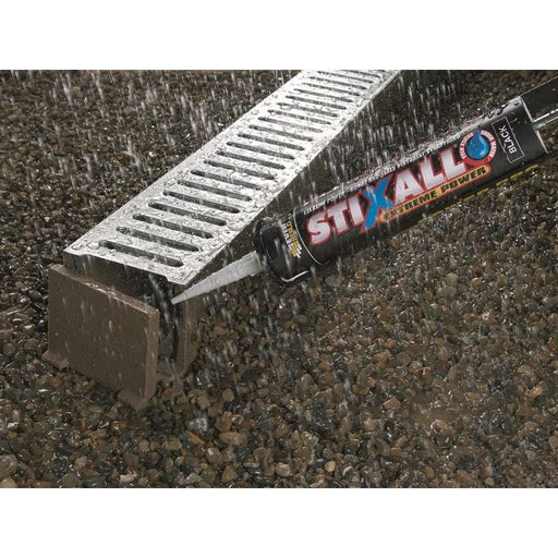 Everbuild Sika Stixall Extreme Power Cartridge Black 290ml Everbuild Sika - RockBottom Northamptin