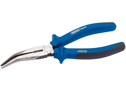 Draper Heavy Duty Soft Grip Bent Nose Pliers, 200mm 68889 Draper - Town Tools 