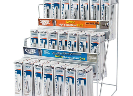 Draper Assorted HSS Drill Bit Merchandiser (158 Piece) 64038 Draper - Town Tools 