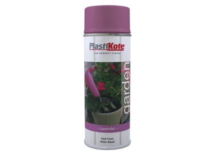 Plastikote Garden Colours Spray Paint Lavender 400ml PlastiKote - RockBottom Nothampton