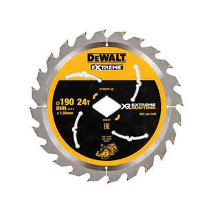 Dewalt Power Tools Extreme Runtime FlexVolt Circular Saw Blade 190mm x Diamond x 24T DeWALT Power Tools - RockBottom Northampton
