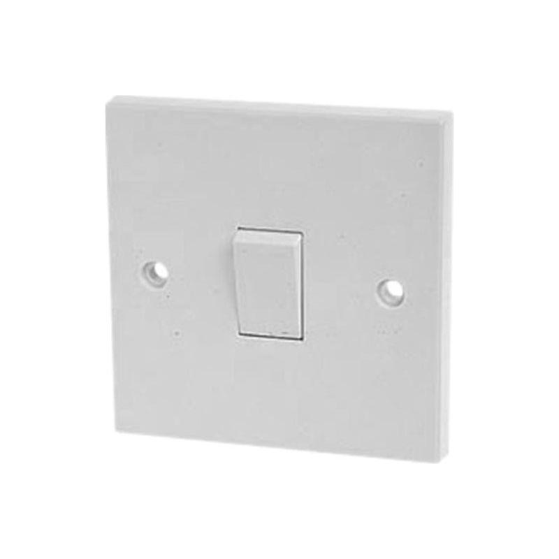 Dencon Light Switch 1-Gang 1-Way 10A Dencon - RockBottom Northampton