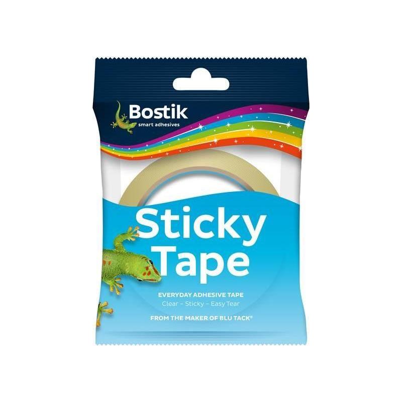 Bostik Sticky Tape - Clear 24mm x 50m Bostik - RockBottom Northampton
