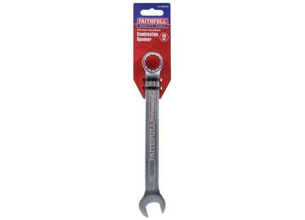 Faithfull Combination Spanner CV Satin Finish 20mm Faithfull - RockBottom Northampton