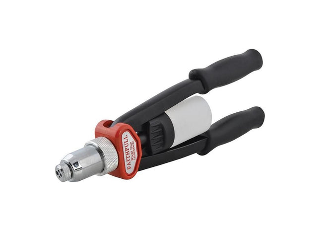 Faithfull Heavy-Duty Dial Head Hand Riveter Short Arm Faithfull - RockBottom Northampton