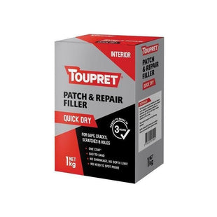 Toupret Quick Dry Patch & Repair 1kg Toupret - RockBottom Northampton