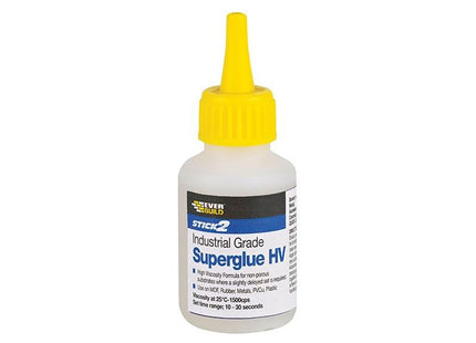 Everbuild Sika Industrial Superglue HV 20g Everbuild Sika - RockBottom Northamptin