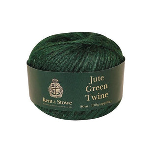 Kent & Stowe Jute Twine Green 80m (100g) Kent & Stowe - RockBottom Northampton