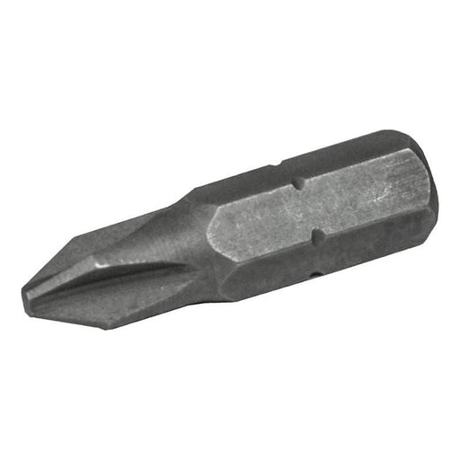 Faithfull Phillips S2 Grade Steel Screwdriver Bits PH3 x 25mm (Pack 3) Faithfull - RockBottom Northampton