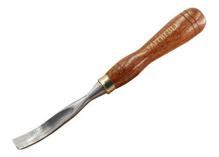 Faithfull FSC Curved Gouge Carving Chisel 12.7mm (1/2in) Faithfull - RockBottom Northampton