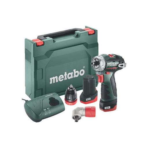 Metabo PowerMaxx BS BL Q Brushless Drill/Screwdriver 12V 2 x 2.0Ah Li-ion Metabo - RockBottom Northampton