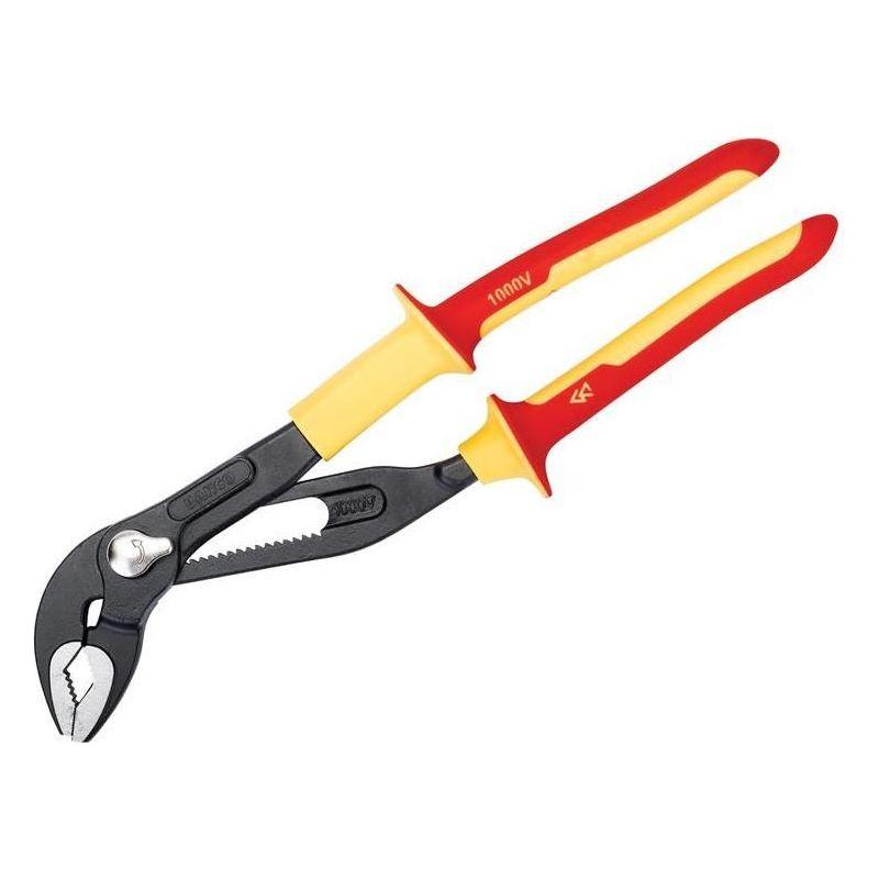 Bahco VDE Quick-Adjust Water Pump Pliers 250mm - 44mm Capacity Bahco - RockBottom Northampton
