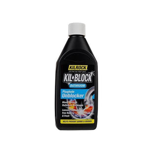 Kilrock Kil-Block Bathroom Plughole Unblocker 500ml Kilrock - RockBottom Northampton